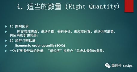 周一·術(shù)語(yǔ)篇 | 采購(gòu)管理的核心基石 物料訂購(gòu)的5R原則
